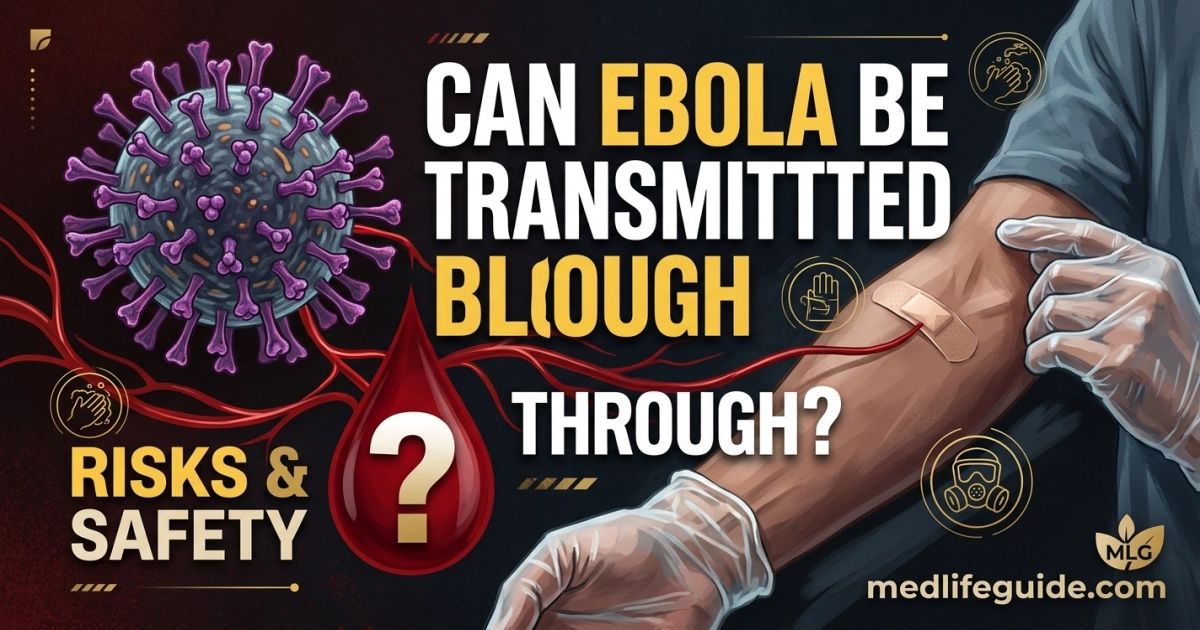 Can Ebola Be Transmitted Through Blood