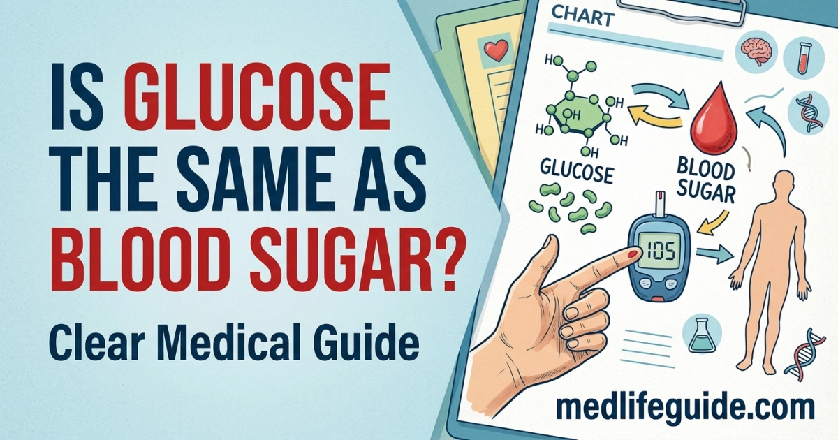 Is Glucose the Same as Blood Sugar