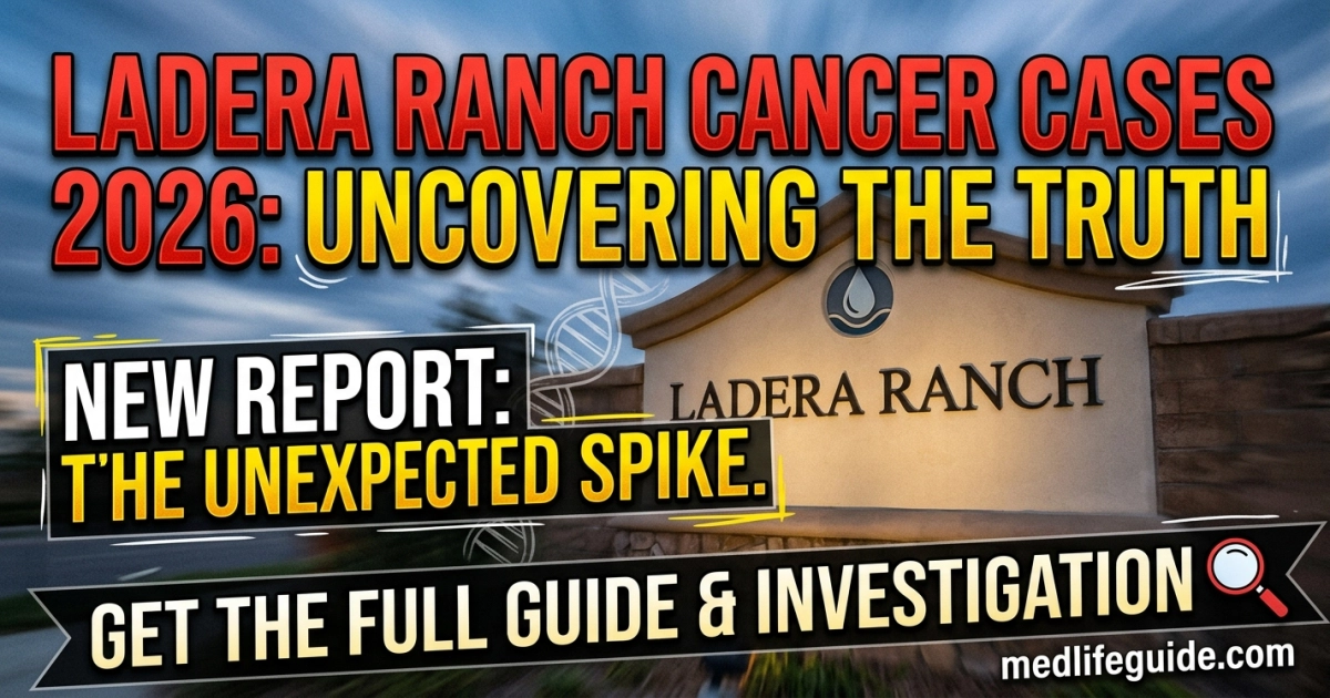 Ladera Ranch Cancer Cases 2026 Causes, Signs & Guide
