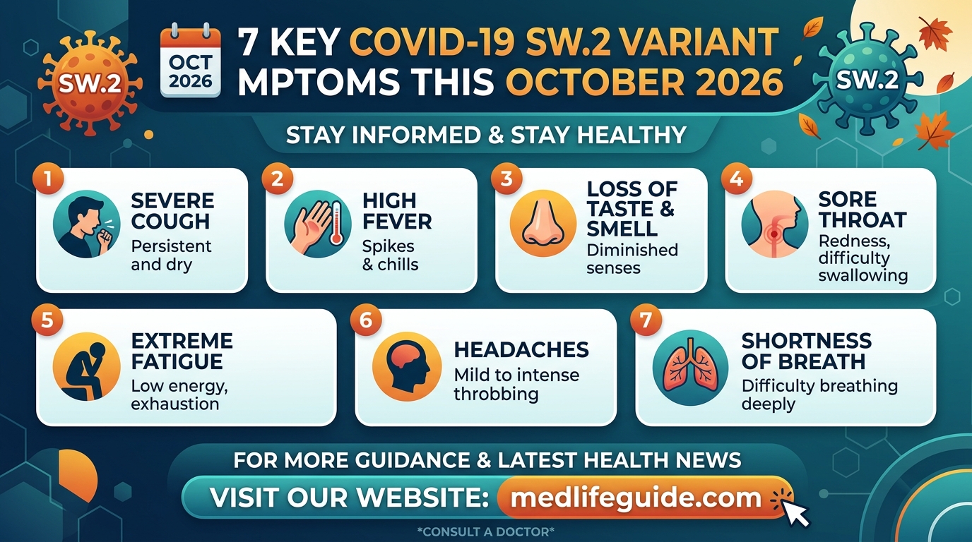 7 Key COVID-19 SW.2 Variant Symptoms This October 2026