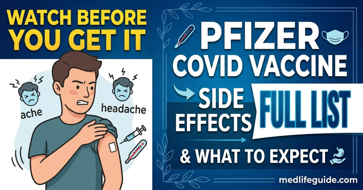 Pfizer COVID Vaccine Side Effects