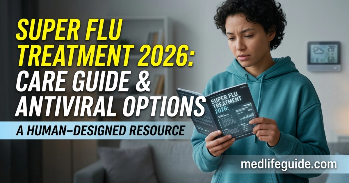 Super Flu Treatment 2026 Care Guide & Antiviral Options
