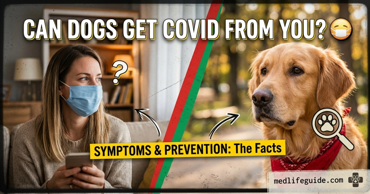 can dogs get covid from human