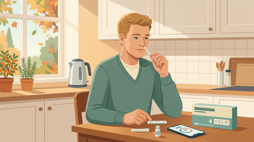 Timing matters as much as the test itself: too early after exposure, and even an infected nose can read negative.